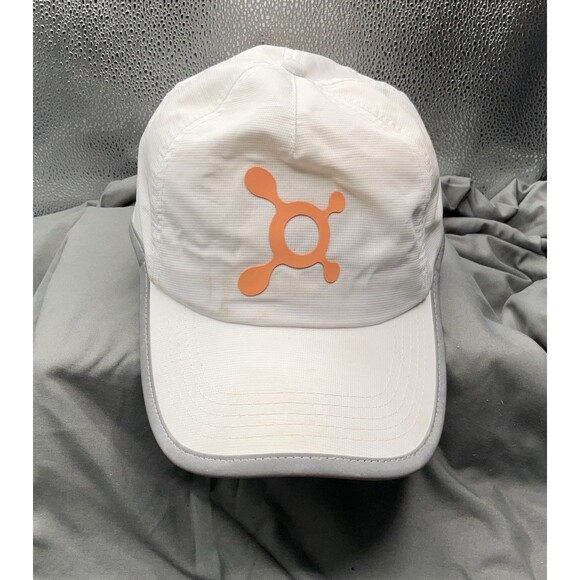 Orange Theory Fitness Orange Splat  White/Gray Adjustable Baseball Cap - Picture 2 of 12